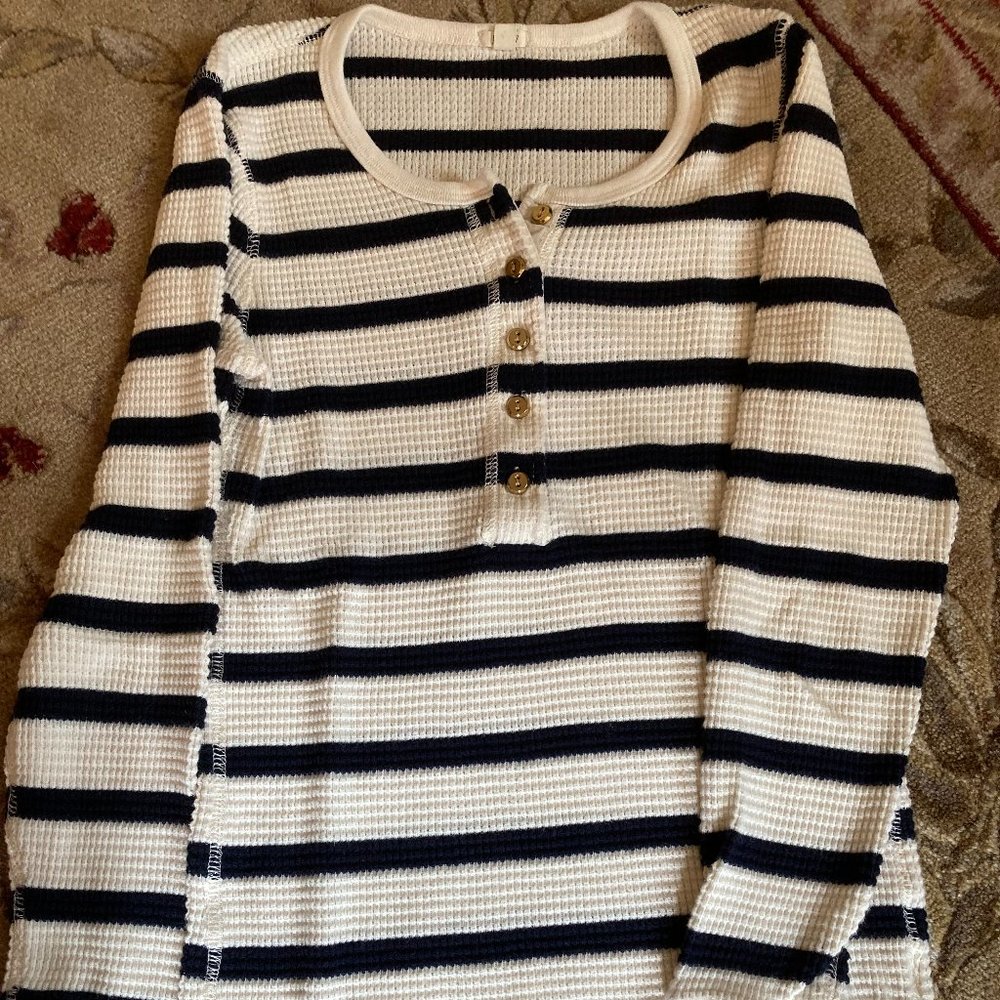 J Crew thermal T shirt, Size Small